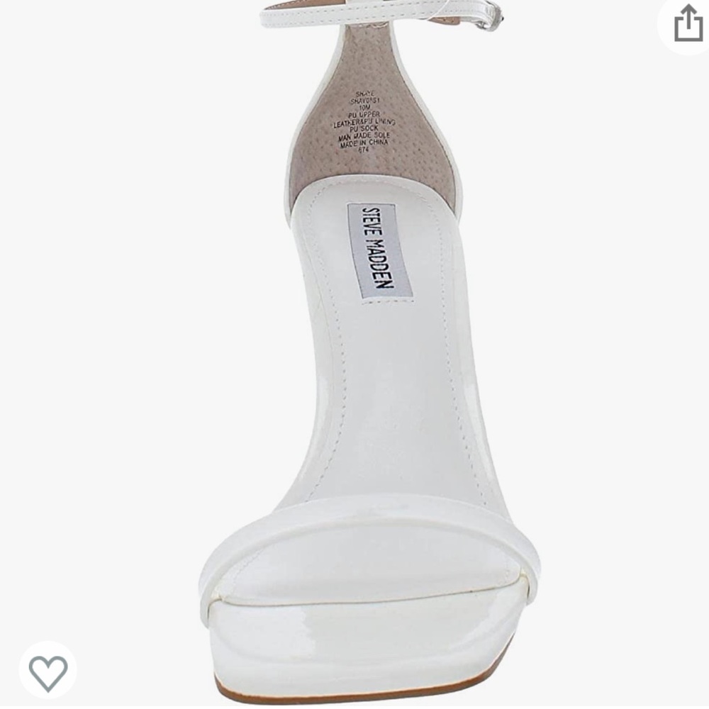 Steve Madden strap heeled sandal - Picture 3 of 5